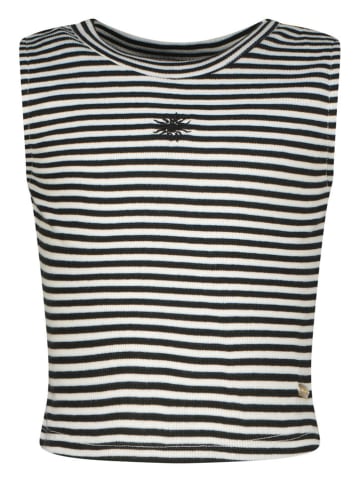 Vingino Top in Schwarz/ Weiß