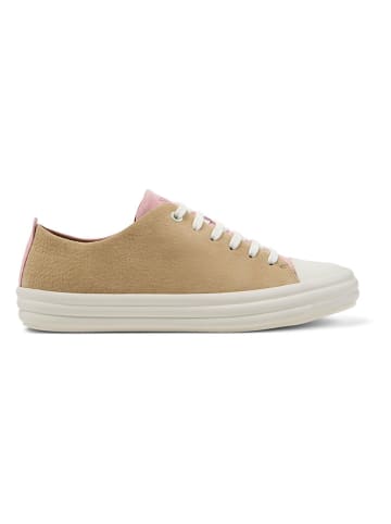 Camper Leren sneakers beige/lichtroze