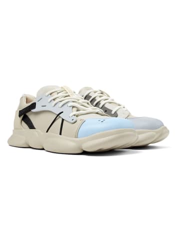 Camper Leren sneakers beige/lichtblauw