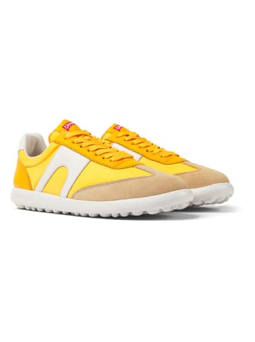 Camper Leder-Sneakers in Orange