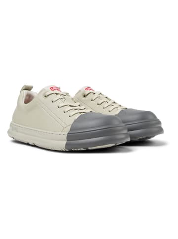 Camper Leder-Sneakers in Beige/ Grau