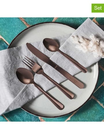 every ware 16-delige bestekset koperkleurig