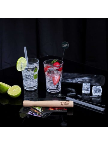 every ware 25-częściowy zestaw w kolorze czarnym do mojito