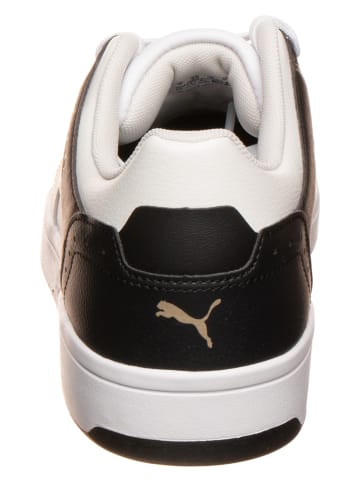 Puma Leren sneakers "Rebound Joy" wit/zwart