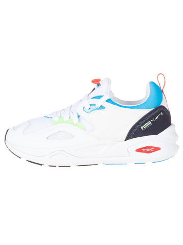 Puma Sneakersy "TRC BLAZE TECH" w kolorze białym ze wzorem