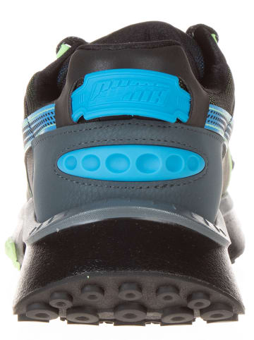 Puma Sneakers "WILD RIDER LS" grijs/blauw/geel