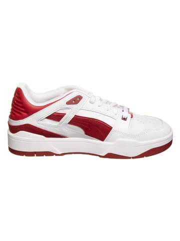 Puma Leren sneakers "C-Pma Slipstream" wit/rood