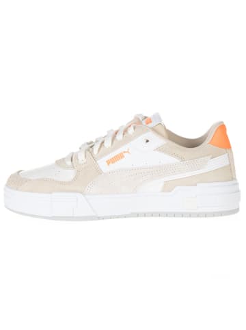 Puma Skórzane sneakersy "CA Pro Glitch Suede" w kolorze kremowo-beżowym