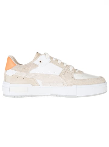 Puma Leren sneakers "CA Pro Glitch Suede" crème/beige/oranje