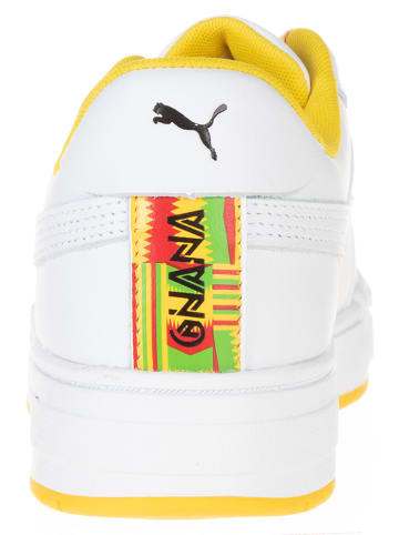 Puma Sneakers "Ca Pro Ghana" in Weiß/ Gelb