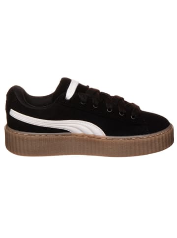 Puma Skórzane sneakersy "CREEPER PHATTY" w kolorze czarno-białym
