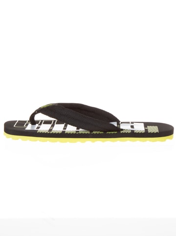 Puma Teenslippers "EPIC FLIP" grijs/geel