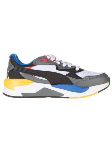Puma Sneakersy "X-Ray Speed" w kolorze biało-niebiesko-żółtym