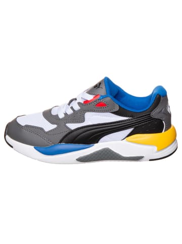 Puma Sneakersy "X-Ray Speed AC PS" w kolorze biało-niebiesko-żółtym