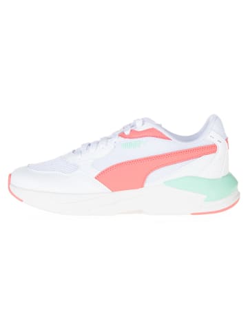 Puma Sneakersy "X Ray Speed Lite" w kolorze biało-jasnoróżowo-turkusowym