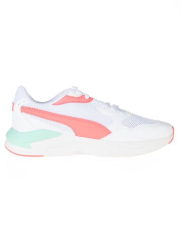 Puma Sneakersy "X Ray Speed Lite" w kolorze biało-jasnoróżowo-turkusowym