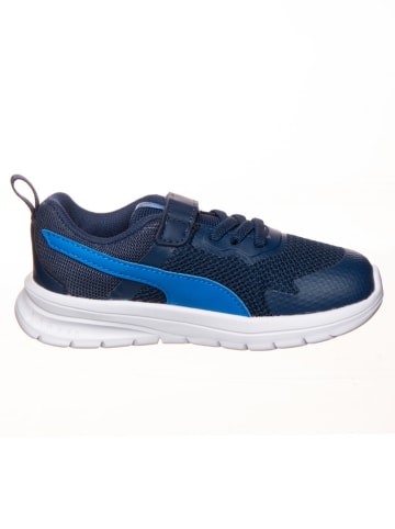 Puma Sneakersy "Evolve Run Mesh" w kolorze niebiesko-granatowo-białym