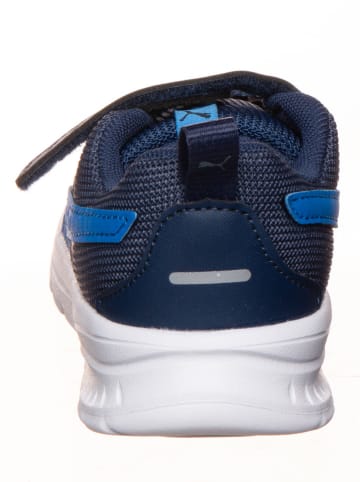 Puma Sneakersy "Evolve Run Mesh" w kolorze niebiesko-granatowo-białym