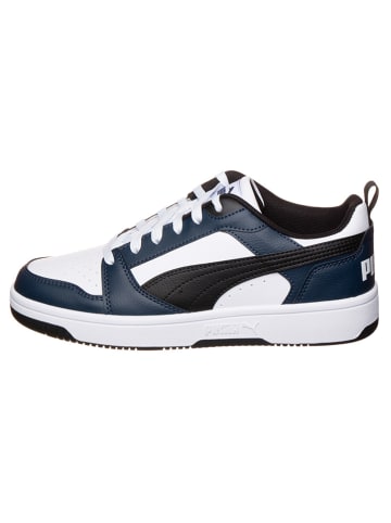 Puma Sneakersy "Rebound V6" w kolorze biało-czarnym