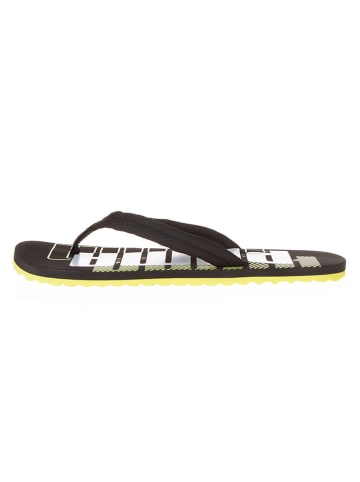 Puma Zehentrenner "Epic Flip V2 Power" in Schwarz/ Gelb