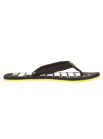 Puma Japonki "Epic Flip V2 Power" w kolorze czarno-żółtym