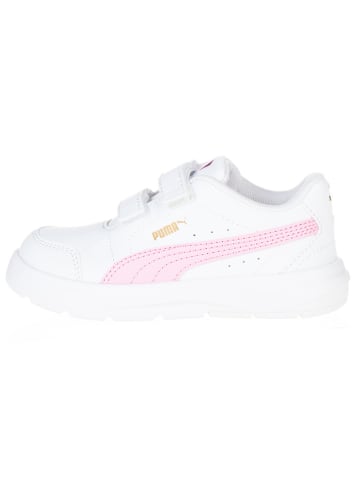 Puma Sneakersy "Evolve Court V" w kolorze kremowo-jasnoróżowym