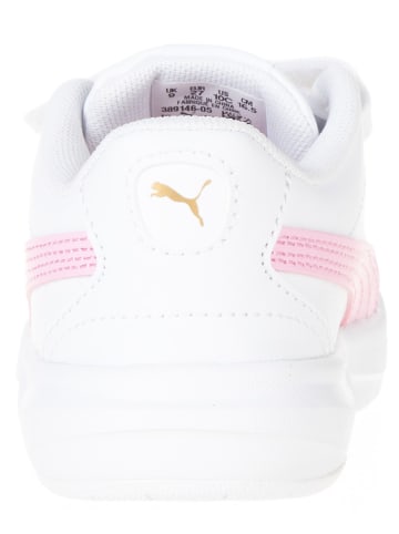 Puma Sneakers "Evolve Court V" in Creme/ Rosa