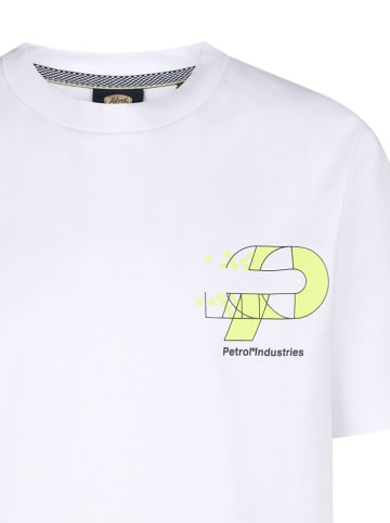 Petrol Industries Shirt wit/geel