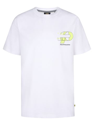 Petrol Industries Shirt wit/geel