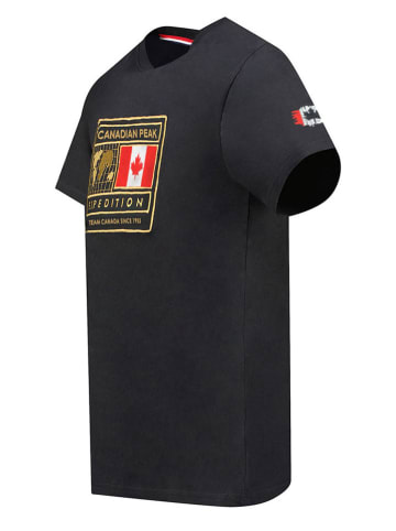 Canadian Peak Shirt "Jofoteneak" in Schwarz
