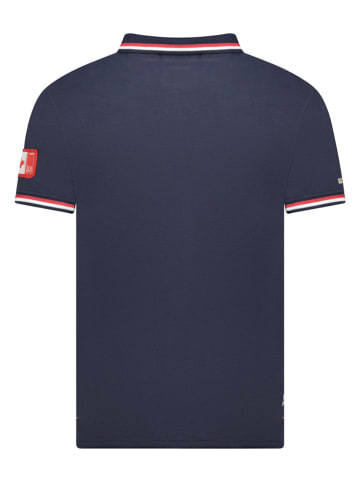 Canadian Peak Koszulka polo "Konbustybleak" w kolorze granatowym