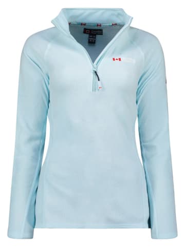Canadian Peak Fleecepullover "Tugeak" in Hellblau
