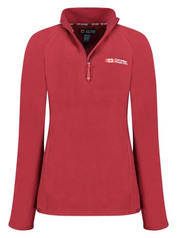 Canadian Peak Fleecepullover "Tugeak" in Bordeaux