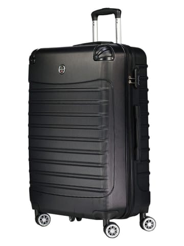 Canadian Peak 3tlg. Hardcase-Trolleyset "Shockeak" in Schwarz