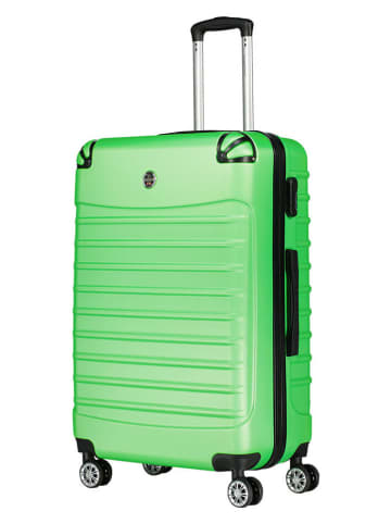 Canadian Peak 3tlg. Hardcase-Trolleyset "Shockeak" in Grün