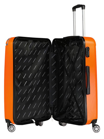 Canadian Peak 3tlg. Hardcase-Trolleyset "Softlesseak" in Orange