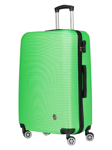 Canadian Peak 3tlg. Hardcase-Trolleyset "Solomuneak" in Grün