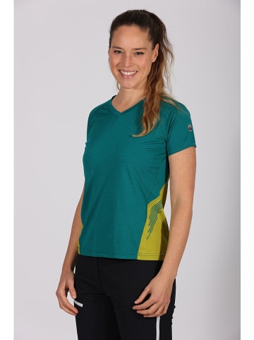 Maul Sport Functioneel shirt "Soinwand 4 fresh" groen/turquoise