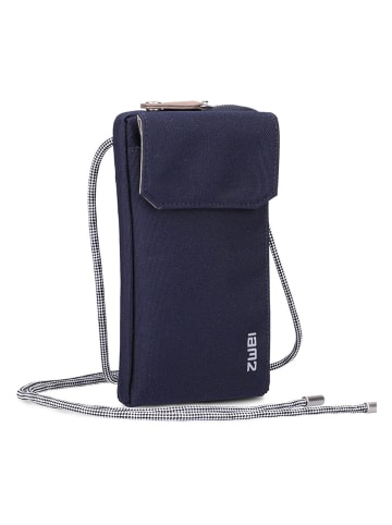 Zwei Handytasche in Dunkelblau - (B)11 x (H)19 x (T)3 cm