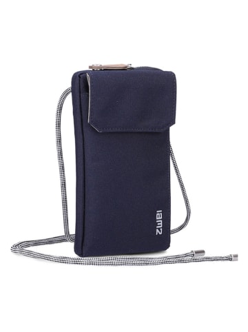 Zwei Torebka w kolorze granatowym na telefon  - 11 x 19 x 3 cm