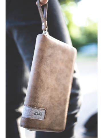 Zwei Geldbörse in Beige - (B)11 x (H)19 x (T)3 cm
