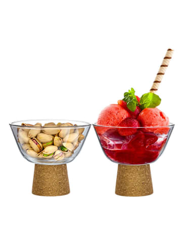 Vialli Design 2-delige set: dessertschalen - 380 ml
