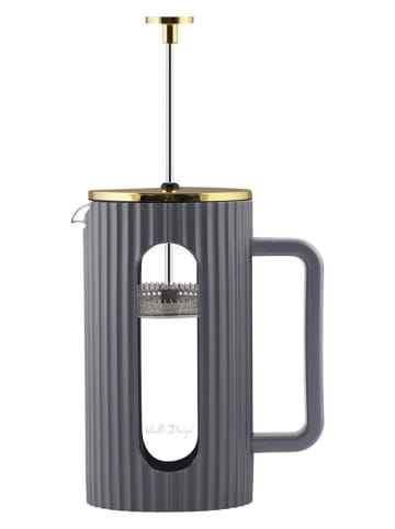 Vialli Design French-Press in Grau - 1 l