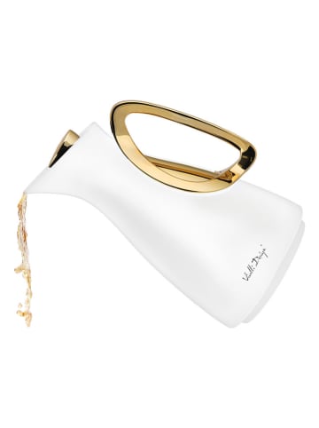 Vialli Design Dzbanek termiczny "Alessia" w kolorze białym - 1 l