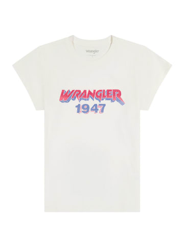 Wrangler Koszulka w kolorze kremowym