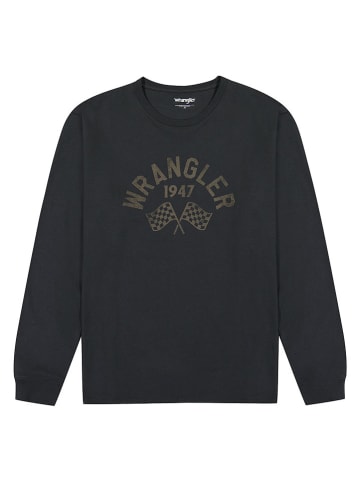 Wrangler Bluza w kolorze antracytowym