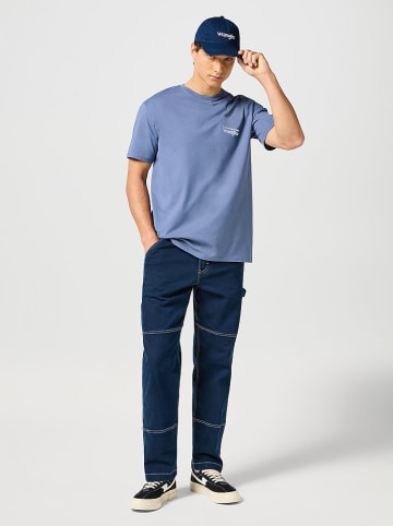 Wrangler Koszulka w kolorze błękitnym
