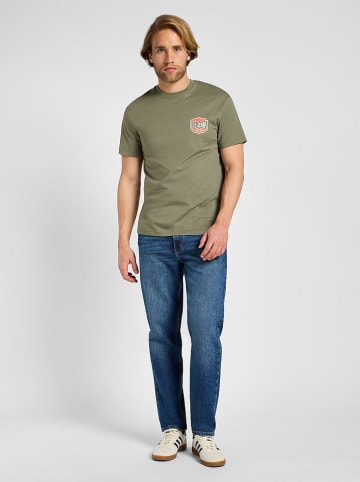 Lee Koszulka w kolorze khaki