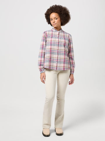 Wrangler Hemd - Regular fit - in Rosa/ Blau