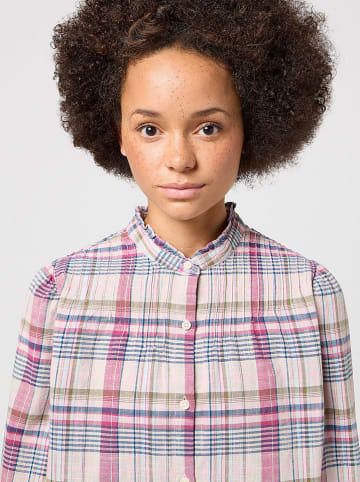 Wrangler Hemd - Regular fit - in Rosa/ Blau